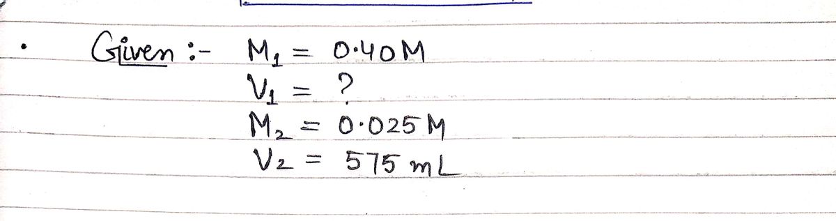 Chemistry homework question answer, step 1, image 1